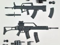 【武器プラモ】ジオコム・ウエポンズ「アサルトセットA」「マシンガンセットA」「スナイパーセットA」【Amazon予約開始】の画像
