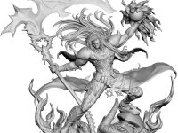 【BASTARD!! -暗黒の破壊神-】「ダーク・シュナイダー」「アーシェス・ネイ」フィギュア データ原型公開の画像