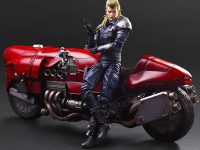 【FF7リメイク】プレイアーツ改「ローチェ＆バイク」「警備兵」「上級バイク警備兵&バイク」可動フィギュア【あみあみ予約開始】の画像