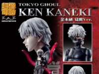 【東京喰種】超像可動「金木研 (覚醒ver.)」アクションフィギュア 予約開始、マスクver.頭部付属の画像