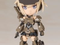 『Qpmini 』シリーズ第一弾「フレームアームズ・ガール 轟雷」プラモデル 28日予約開始の画像
