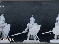 【DARK SOULS(ダークソウル)】「ファーナム騎士」「騎士アーロン」 デフォルメフィギュア 原型公開の画像