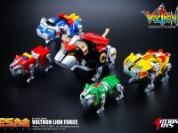 【Amazon予約開始】ES合金ボルトロン「ライオンフォース」「ビークルフォース」デフォルメ合金アクションフィギュアの画像