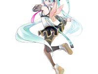 CHRIS氏書き下ろしイラスト「初音ミク」フィギュア化決定【ポニーキャニオン】の画像