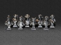 【ゲーム】「オクトパストラベラーII コレクターズエディション」発売決定、「胸像フィギュア<主人公8体セット>」が付属の画像