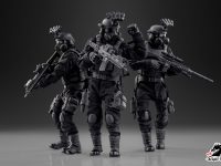 【画像追加】SCP財団の世界観に基づいた新フィギュアシリーズ「機動部隊Alpha-1（別称：“レッド・ライト・ハンド”）」1/12スケールアクションフィギュア 発売決定の画像