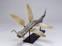 【風の谷のナウシカ】タケヤ式自在置物「蛇螻蛄 鉄錆地調」可動フィギュア 明日より予約開始の画像