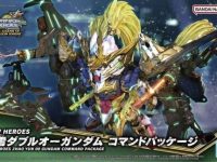 【ガンプラ】SDW HEROES「趙雲ダブルオーガンダム コマンドパッケージ」明日発売！試作・パッケージ画像追加の画像