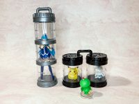 【可動フィギュア用に】「ラボポッド型ディスプレイケース」100円ショップで発売中の画像