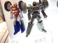【マシンロボ クロノスの大逆襲】マシンビルドシリーズ「バイクロボ」「ブルージェット」アクションフィギュアの画像
