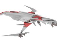 【ダライアス】プラム「シルバーホーク 3F-1B SPACE FIGHTER」プラモデル【Amazon予約開始】の画像