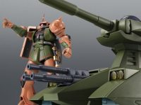 【機動戦士ガンダム】ROBOT魂「ガルマ専用ザクll&マゼラ・アタック 地球降下作戦セット ver. A.N.I.M.E.」プレバン受注開始の画像