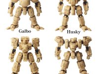 【フロントミッション】ストラクチャーアーツ「シリーズ Vol.4」「ゼニスDVホワイト 4機セット」「レイブン」プラモデル 予約開始の画像