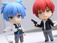 【暗殺教室】ねんどろいど「潮田渚」「赤羽業」 明日予約開始の画像