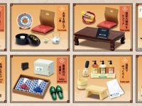 【駿河屋予約開始】食玩「ぷちサンプル 海辺の温泉宿 夕波」古き良き日本旅館をテーマにしたミニチュアの画像