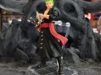 【ワンピース】S.H.フィギュアーツ「ロロノア・ゾロ -鬼ヶ島討入-」可動フィギュア 試作展示の画像