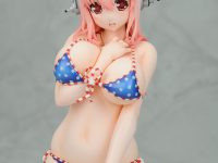 回天堂「すーぱーそに子 パイスラ ビキニver. 」フィギュア 再販決定、近日予約開始の画像