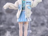 【可動フィギュア用に】ドール用コスチューム「ムートンコートセット」「野球帽」【Amazon予約開始】の画像