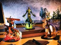 【遊戯王】MONSTERS CHRONICLE「炎の剣士」「エルフの剣士」「人造人間-サイコ・ショッカー」フィギュア【限定予約開始】の画像