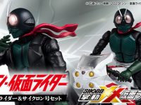 【シン・仮面ライダー】掌動 XX 「仮面ライダー&サイクロン号セット」「仮面ライダー第2号&サイクロン号セット」発売決定【食玩】の画像