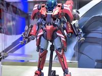 【機甲創世記モスピーダ】RIOBOT「ゲイト用ライドアーマー イントルーダー」アクションフィギュア【アニメジャパン2023】の画像