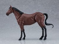 【動物】figma「野生馬[茶]」「野生馬[白]」可動フィギュア 本日予約開始の画像