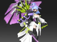 【メカ娘】SUYATA 狩人詩篇シリーズ「雪姫」プラモデル 試作公開、近日予約開始の画像