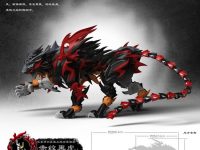 【虎】「赤紋黒虎」「墨虎」プラモデル 予約開始、一部のパーツに蛍光素材を使用の画像