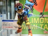 【デジモン】G.E.M.「本宮大輔&ブイモン」「レオモン&加藤樹莉」フィギュア 展示の画像