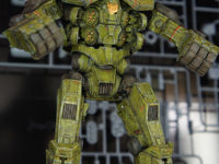 【パシフィック・リム】MXF「チェルノ・アルファ」「ジプシー・デンジャー」1/350プラキット 展示の画像