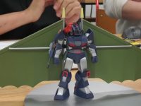 【太陽の牙ダグラム】COMBAT ARMORS「ダグラム ハングライダー装着タイプ」プラモデル 明後日予約開始の画像