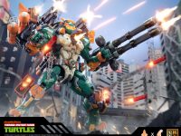 【ニンジャ・タートルズ】HEATBOYS「ミケランジェロ」アクションフィギュア 彩色試作公開の画像