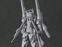 Hyper Body「荷電粒子砲搭載型汎用戦闘機 カッコウ」アクションフィギュア 原型公開の画像