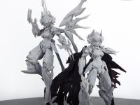 中国メーカー 「核金重构」オリジナル可動フィギュア&プラモデル 開発中の画像