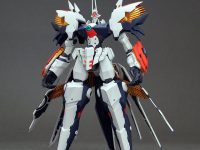 【鉄のラインバレル】MODEROID「ラインバレル オーバードライブ」プラモデル 試作公開の画像