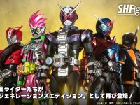 【DMM予約開始】S.H.フィギュアーツ 仮面ライダー「ドライブ」「ゴースト」「エグゼイド」「ビルド」「ジオウ」平成ジェネレーションズエディションの画像