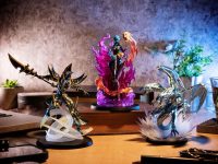 【遊戯王】MONSTERS CHRONICLE「青眼の究極竜」「超魔導剣士-ブラック・パラディン」「ダーク・ネクロフィア」フィギュア【予約開始】の画像
