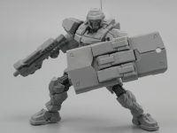 【NUMBER 57】アーマードパペット「巡役」プラモデル 商品化決定、原型公開の画像