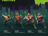 【タートルズ】MEGABOX「レオナルド」「ラファエロ」「ドナテロ」「ミケランジェロ」「シュレッダー」変形玩具 予約開始、キューブからの変形・可動ギミックありの画像