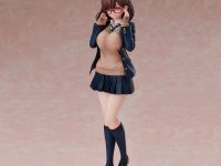 ユニクリ「加瀬大輝イラスト 『メガネJKさん』」美少女フィギュア 予約開始、スカートにはとある”仕様”ありの画像
