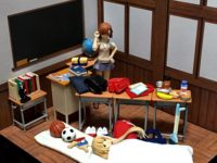 【キャンドゥ】ウッドクラフト用「ミニチュア 学校シリーズ」発売開始、可動フィギュア用にの画像