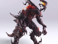 【FF16】ブリングアーツ「イフリート」可動フィギュア【あみあみ予約開始】の画像