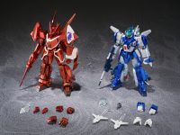 【蒼き流星SPTレイズナー】食玩SMP「ニューレイズナー＆ザカール 歪む宇宙セット」プラモデル 明日プレバン受注開始の画像