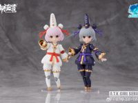 【メカ美少女】A.T.K.ガール「冥府の双子 ブランカ&ノワール」1/12スケールプラモデル 近日予約開始の画像