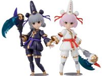 【メカ美少女】A.T.K.ガール「冥府の双子 ブランカ&ノワール」1/12スケールプラモデル【Amazon予約開始】の画像