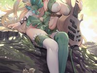 DCTer「エルフベーシスト」1/7スケール美少女フィギュア 原型公開の画像