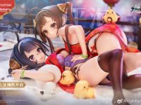 【アズールレーン】ホビーマックス「平海&寧海」フィギュア 彩色原型公開、近日予約開始の画像