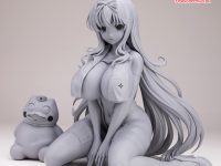 【閃乱カグラ】ホビーストック「紫 セクシーナース ver.」1/4スケールフィギュア 原型公開の画像