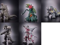 【ゴジラ】ムービーモンスターシリーズ「ゴジラ(2023) メタリックver.」「ビオランテ 花獣形態」「ヘドラ 上陸期 四つん這いver.」「3式機龍<改> 重武装型 ブラックver.」「バガン」ソフビ ゴジラ・ストア限定で予約開始の画像