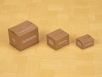【可動フィギュア用に】「あみあみダンボール 組み立てキット」発売決定、おなじみの「あみあみ」ダンボールがペパクラ化【12月発送分 予約開始】の画像